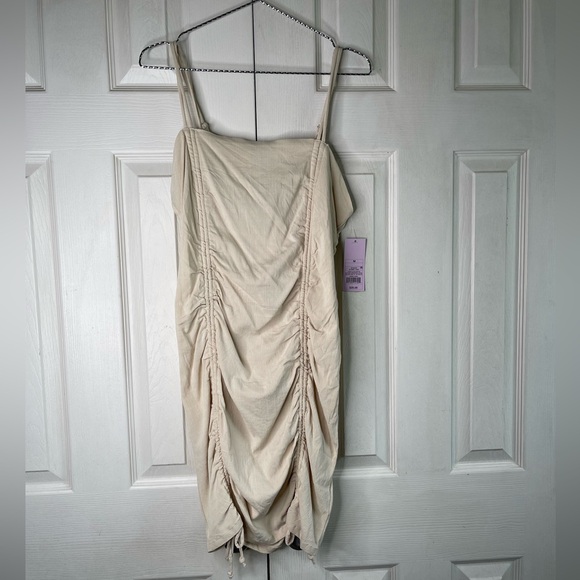 Mini Dress with Ruching - Picture 3 of 7